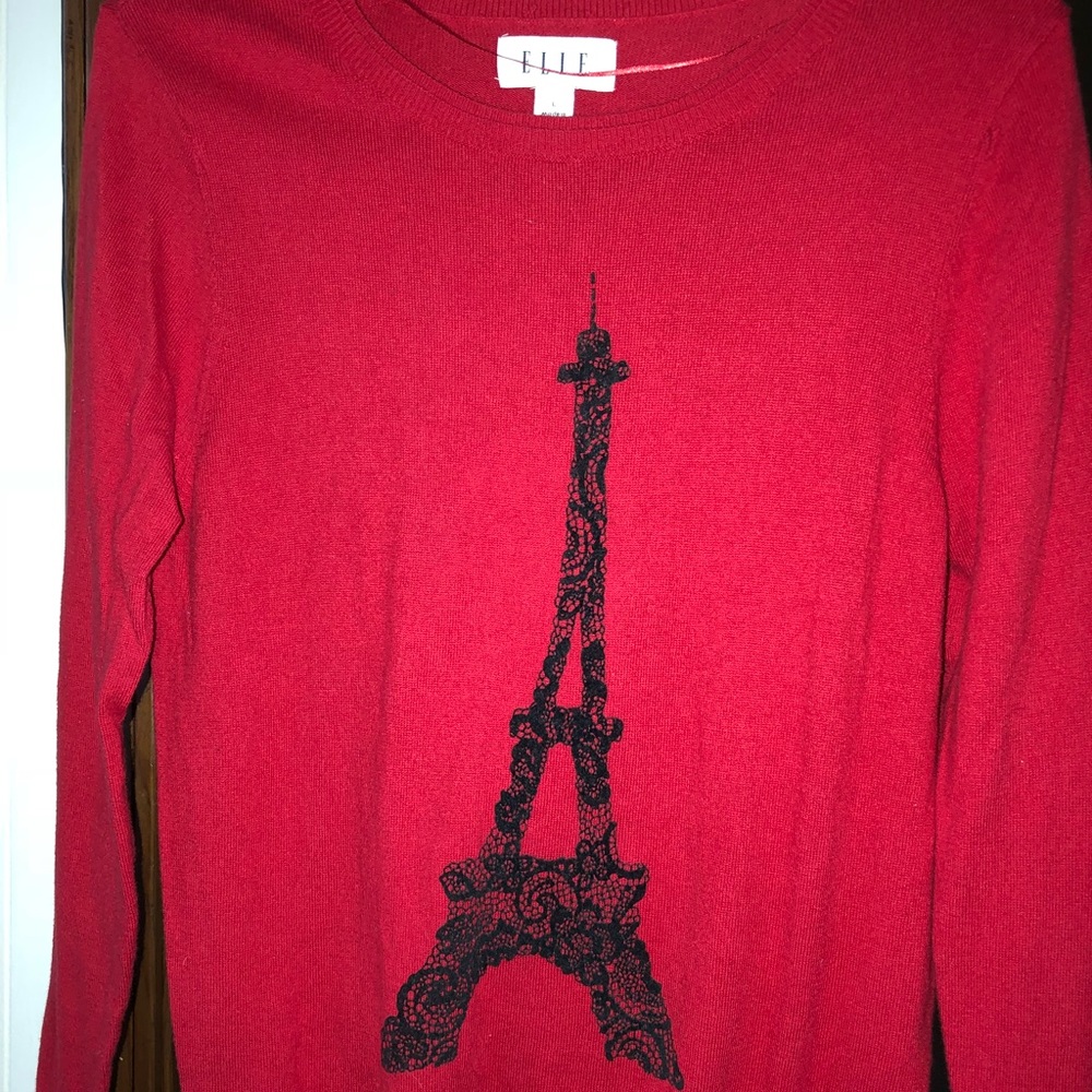 Elle Eiffel Tower pullover